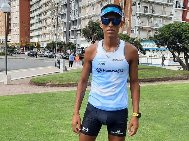 Ultramarat�n: Jonathan Navarro compiti� en la Copa Sudamericana